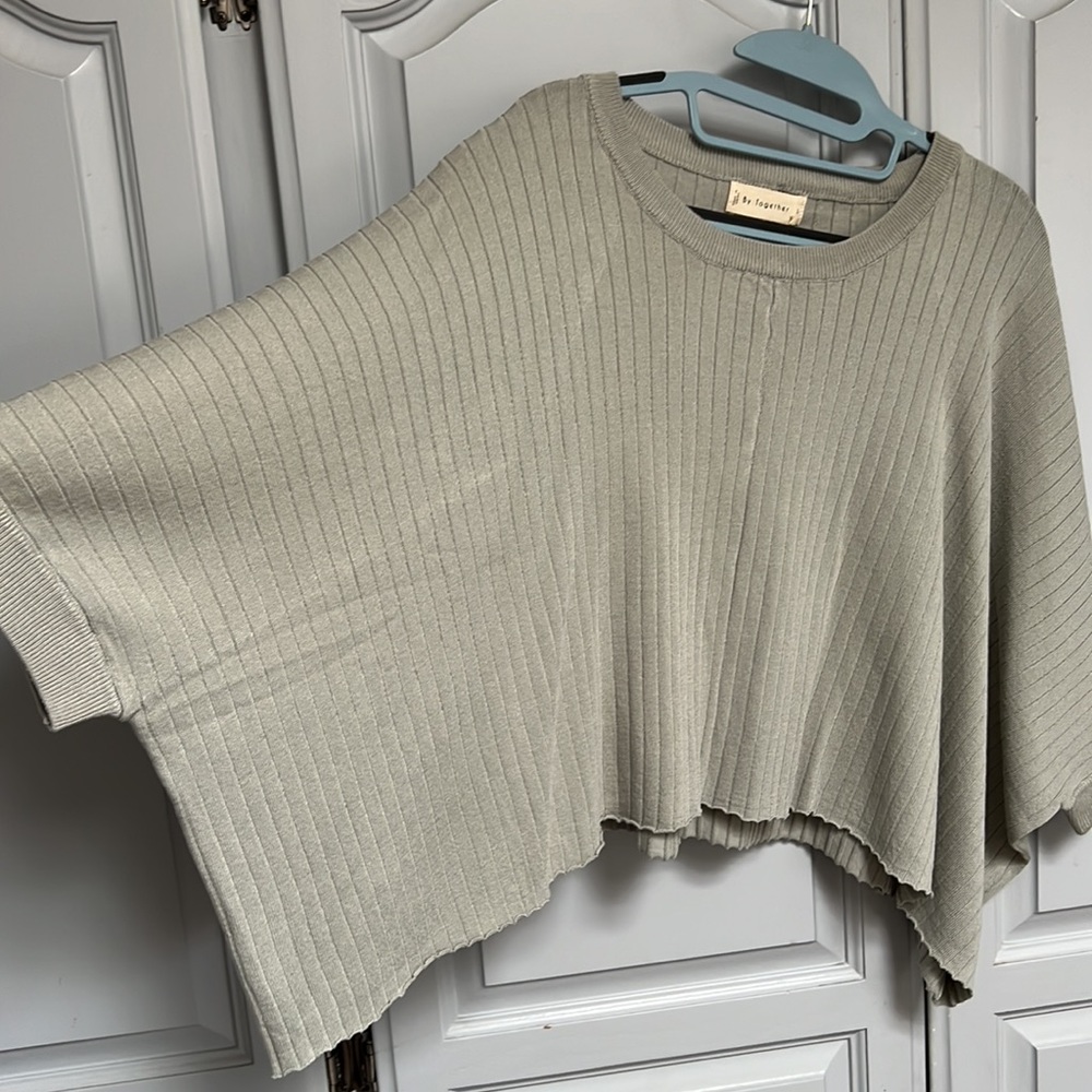 VICI By Together - Clarity Ribbed Dolman Knit Top - Picture 13 of 15
